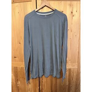 Free Fly Blue Bamboo Lightweight Performance Long Sleeve Men’s Size XL